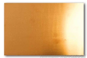 Tecnomodel F402001 Lastra di bronzo crudo fosforoso 150x200 mm spessore 0,10 mm
