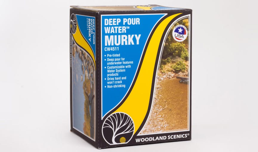 Woodland Scenics CW4511 Deep Pour Water™ - Murky