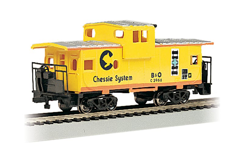 Bachmann 17709 Chessie® - Yellow - 36' Wide-Vision Caboose (HO Scale)