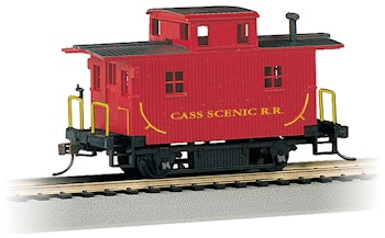 Bachmann 18445 Cass Scenic R.R. - Bobber Cabooses (HO Scale)