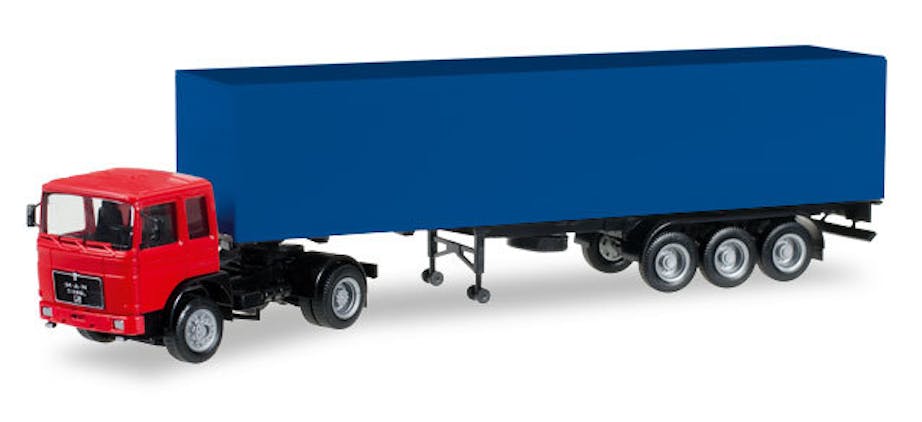 Herpa 012799 Mini kit camion MAN F8 cassonato