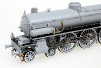 Os.kar 1695 FS Gr. 691.027 locomotiva a vapore ep. II con fanali a petrolio in livrea fotografica