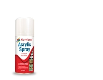 Humbrol AD6035 Spray trasparente lucido acrilico - 150 ml.