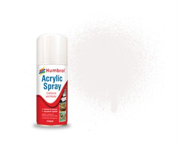 Humbrol AD6135 Spray trasparente satinato (semilucido) acrilico