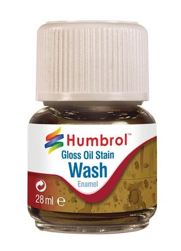 Humbrol AV0209 Smalto per lavaggio effetto macchia d'olio - 28 ml.