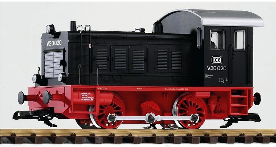 Piko 37550 DB locomotiva diesel V20 . Scala G 1:22,5 scartamento 45mm