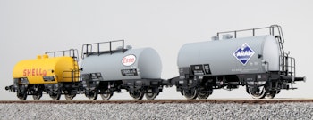 Esu Electronic 36217 Set tre carri cisterna Shell- Aral - Esso - ep.III  - Pullman by Esu
