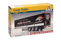 Italeri 3885 Semirimorchio Cargo Trailer in kit di montaggio in plastica, Scala 1/24