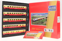 Acme 55188 Set cinque carrozze TEE 84/85 Mediolanum, confezione speciale con libretto monografico. Ep.IV