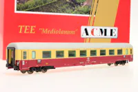 Acme 55188 Set cinque carrozze TEE 84/85 Mediolanum, confezione speciale con libretto monografico. Ep.IV