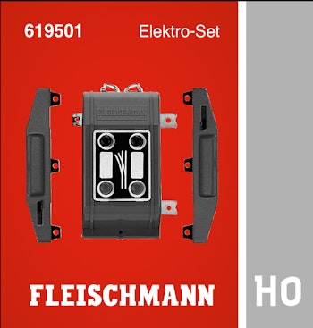 Fleischmann 619501 Set due motori per binari Profi-Track e pulsantiera di comando
