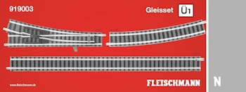 Fleischmann 919003 Track Set Ü1, passing track 1