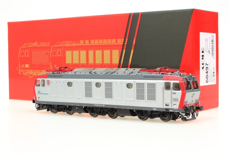 Acme 60497 Special Price -30% FS Locomotiva elettrica E.652.087 Mercitalia Rail, livrea grigio/argento e rosso, ep.VI