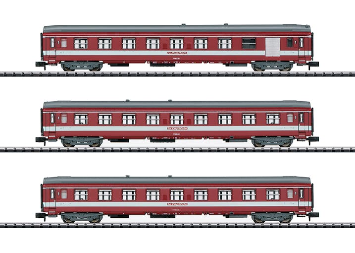Trix 15950 SNCF 'Capitol' set tre carrozze ep.IV - Minitrix scala N 1/160