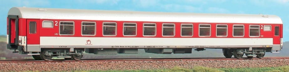 Acme 52929 ŽSSK carrozza di 2 cl.tipo Bmeer ricostruita delle ferrovie slovacche, ep.V-VI