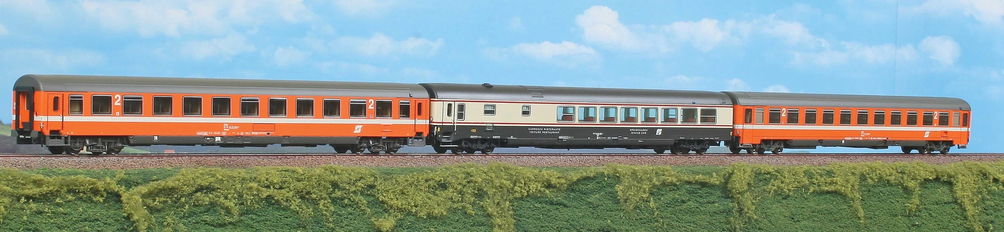 Acme 55207 FS - OBB EuroCity 30/37 ''Romulus'' set tre carrozze, ep.IV ...
