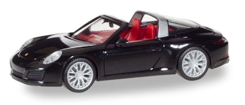 Herpa 028905 Porsche 911 Targa 4S, nero