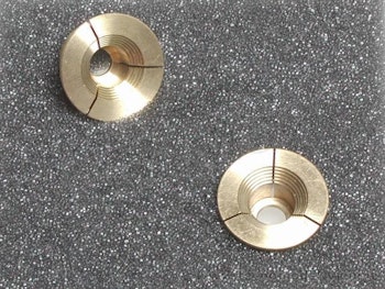 Tecnomodel F90842 Serie di 2 pinze speciali  per ruote, diametro da 10 mm a 14,5 mm con passo di 0,5 mm