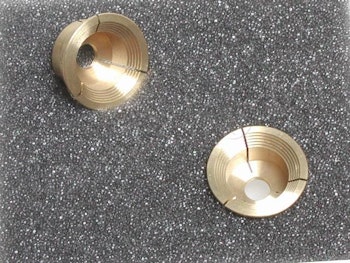 Tecnomodel F90844 Serie di 2 pinze speciali  per ruote, diametro da 20 mm a 24,5 mm con passo di 0,5 mm