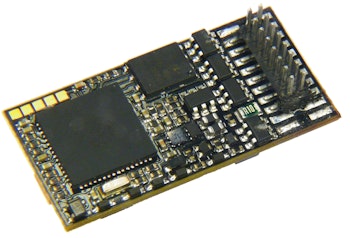 Zimo FS-143/MS480P16 Decoder sonoro DCC 16 bit PluX16 con suoni originali FS D143 per Pcb Almrore art. 4-30126