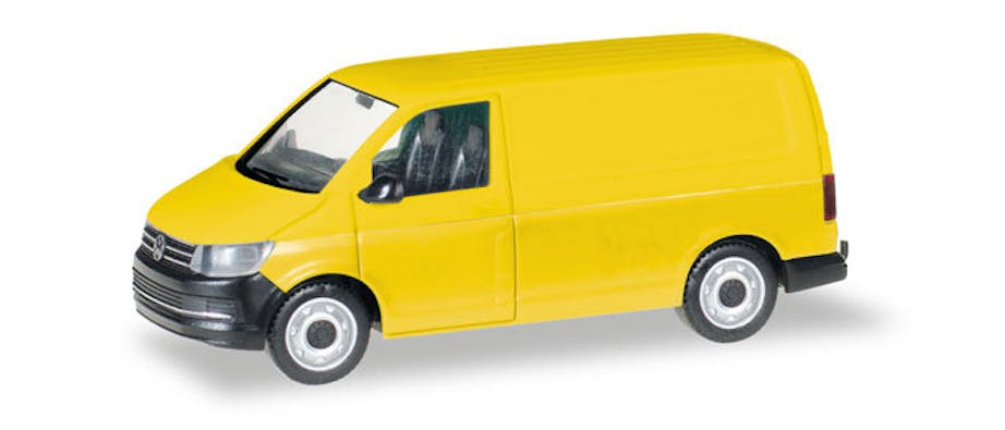 Herpa 013277 MiniKit: VW T6 box-type, yellow
