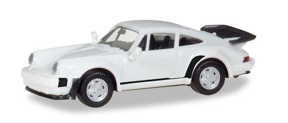 Herpa 013307 MiniKit: Porsche 911 Turbo, white