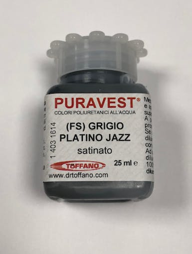 Puravest 14031614 Grigio platino Jazz (FS) satinato, confezione da 25ml. 