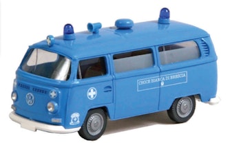Blackstar BS00055 Volkswagen T2 blu Ambulanza   “Croce Bianca” di Brescia