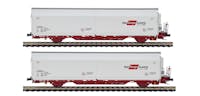 Mabar Tren 87513 OBB Rail Cargo Austria  set 2 carri Hbbills-uy ep. VI
