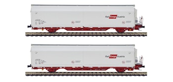 Mabar Tren 87514 OBB Rail Cargo Austria  set 2 carri Hbbills-uy ep. VI