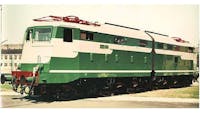 Rivarossi HR2740 FS locomotiva Elettrica E 646 019 I serie, livrea verde magnolia/grigio nebbia, pantografi tipo 42LR, epoca III-IV