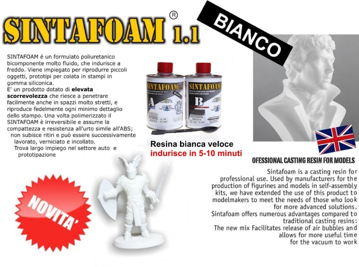 GESSO CERAMICO PROCHIMA - Gesso Da Colata Per Riproduzioni E Controstampi A Bass - Foto 6