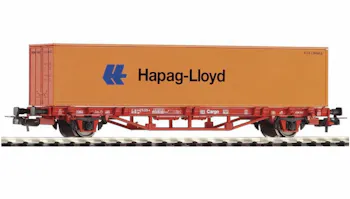 Wagon Porte-conteneurs PIKO HO 27720 DSB 40 Pieds époque V - Neuf, Danemark