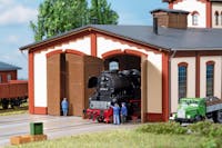 Auhagen 13342 Rimessa per locomotive, scala TT