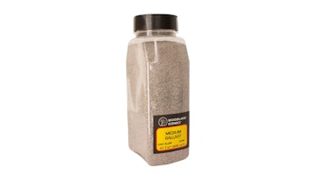 Woodland Scenics B1393 Gray Blend Fine Ballast con dosatore shaker da 945 cu cm