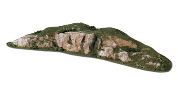 Woodland Scenics C1320 Terrapieno roccioso. ''Rocky Ridge Large''