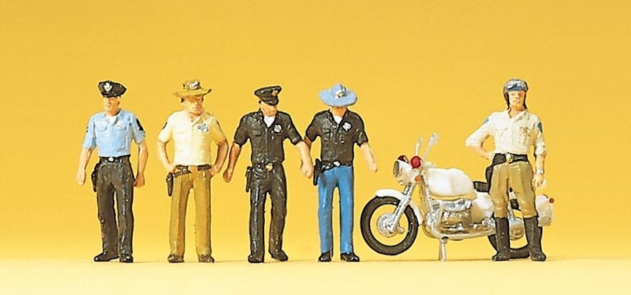 Preiser 10370 Poliziotti  USA