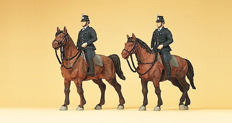 Preiser 10399 Polizia a cavallo DE