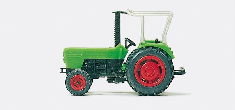 Preiser 17913 Trattore agricolo DEUTZ D 6206 con tosaerba