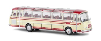 Brekina 58204 Autobus Setra S 12 rosso rubino - crema