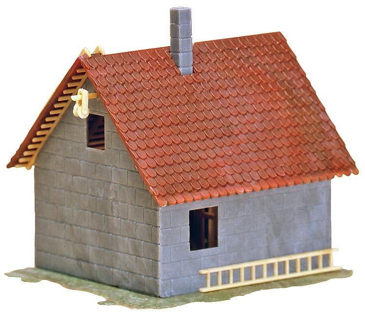 Faller 130498 Kit Casa Di Città Con Articoli Sportivi, In Scala H0, Plastica Dettagliata Per Diorami E Plastici Ferroviari - 3