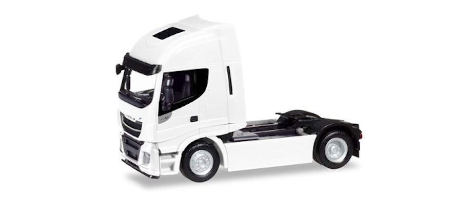 Herpa 309141 Trattore stradale IVECO Stralis Highway XP, bianco