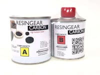 Prochima FE101RCG250 RESINGEAR CARBON Resina speciale per stampaggio ingranaggi simile al carbonio, 250 gr A+B