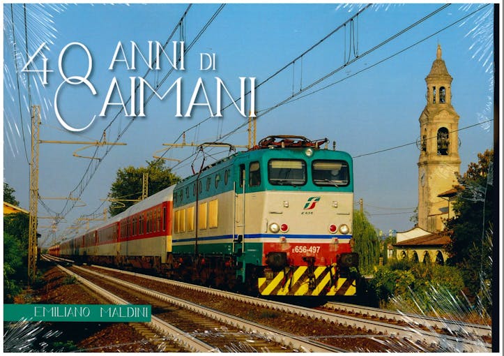 TG-Trains 42321 40 anni di Caimani, volume monografico di Emiliano Maldini