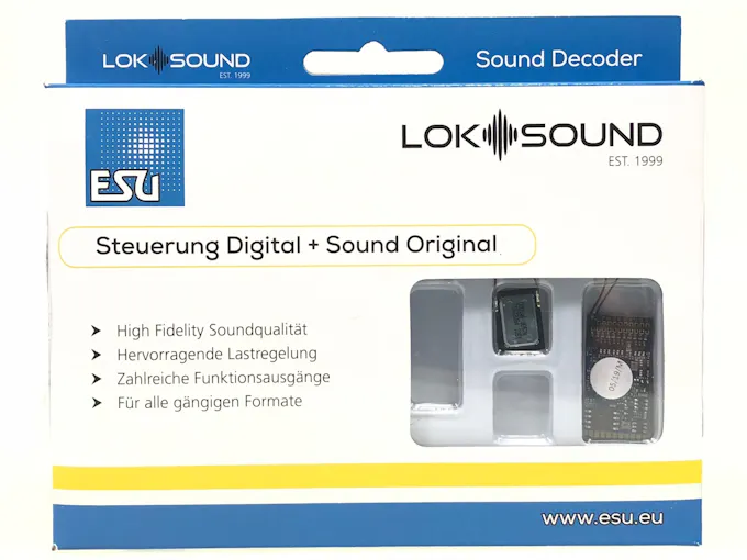 Esu Electronic 58412 LokSound 5 Decoder DCC PluX22