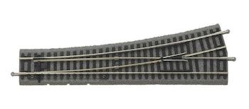 Piko 55420 Scambio sinistro WL cod. 100 con massicciata