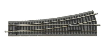 Piko 55420 Scambio sinistro WL cod. 100 con massicciata