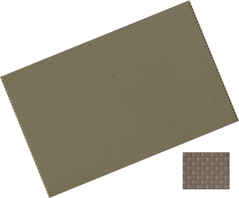 Rietze 70654 Muro in mattoni grigi in plastica spessore 1mm x  122 x 79 mm  pz.2