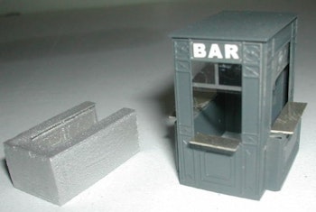 Simplon Model 399K Bar stazione epoca ante anni '90 versione aperta con interni in kit
