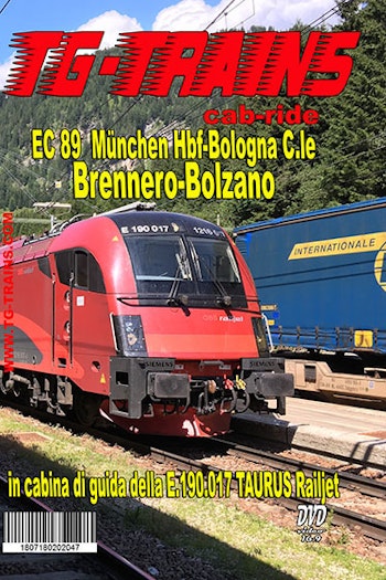 TG-Trains BREBOLDVD Brennero-Bolzano (Taurus) EC 89 München Hbf-Bologna C.le